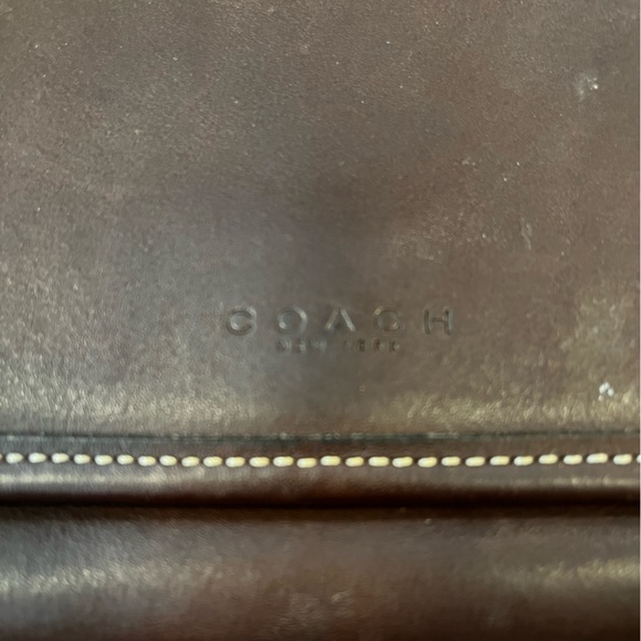 Vintage Coach Brown Leather Shoulder Bag - Picture 6 of 14